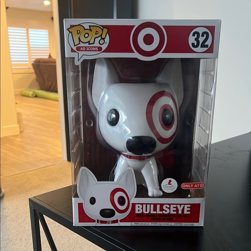 Funko Bullseye Vinyl Figure - White and Red #32